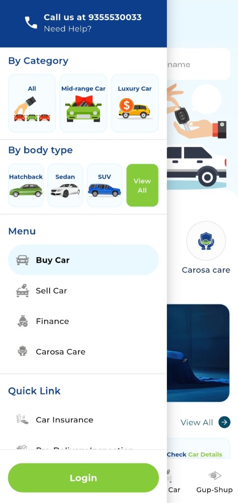 Carosa App Check Challan