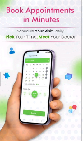 Schedule visits in seconds