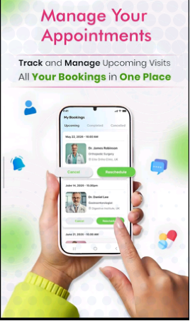 Track and manage all appointments