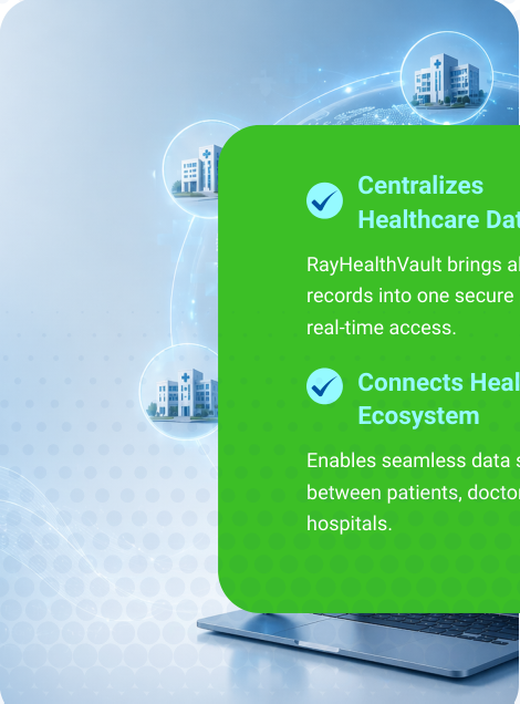 Cloud healthcare platform illustration