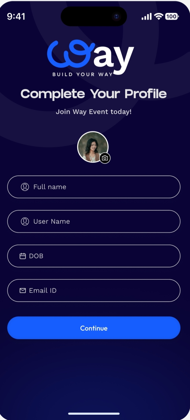 Way Profile app screenshot